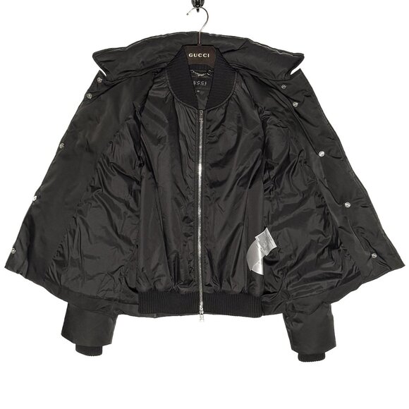 Gucci 2014 Black Toggle Accent Down Puffer Jacket - Picture 7 of 15